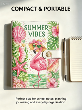 Flamingo Binder