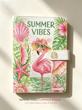 Flamingo Binder