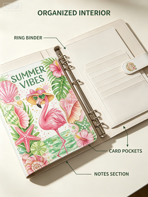 Flamingo Binder