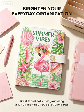 Flamingo Binder